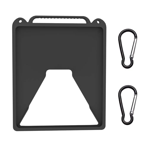Silikon Box für Mini Antenne, stoß Feste Schutz Box Tragbare Aufbewahrung Sbox mit Komfortablem Griff für Camping, Wandern, Straßen Reisen (Black) von Phefop