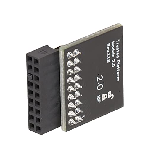 TPM 2.0-Verschlüsselungssicherheitsmodul, Zuverlässiger Eigenständiger Prozessor für 10 64 Bit für 18pin SPI TPM2.0 von Phefop