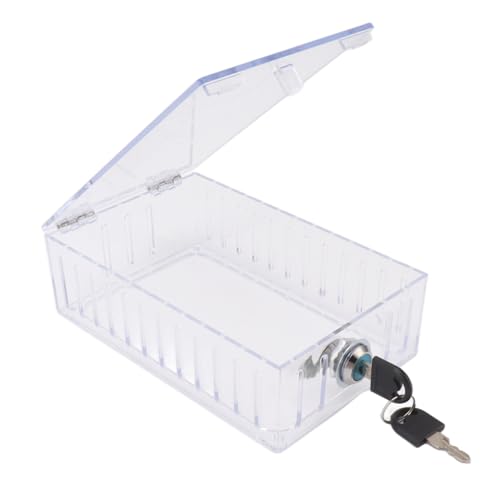Universal Clear Thermostat Lock Box Große Schutzabdeckung für Wandthermostat, Einfache Installation für Home Office School, Acrylmaterial Universal Clear Thermostat Lock Box Große Schutzabdeckung für Wandthermostat, Einfache Installation für Home Office School, Acrylmaterial von Phefop