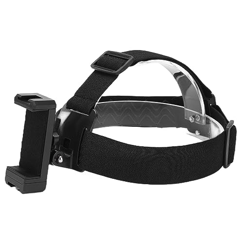 Verstellbarer Schwarzer Kopfbandhalterhalter für Action Camera Mobiltelefon, Bequemes Schaumstoff -Pad, Flexibler 120 -Grad Flip für Verschiedene Kopfumkünfte Verstellbarer Schwarzer Kopfbandhalterhalter für Action Camera Mobiltelefon, Bequemes Schaumstoff -Pad, Flexibler 120 -Grad Flip für Verschiedene Kopfumkünfte von Phefop