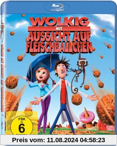 Wolkig mit Aussicht auf Fleischbällchen [Blu-ray] von Phil Lord