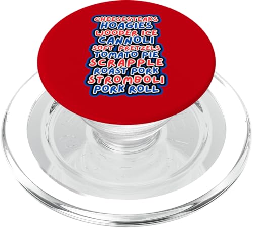Philadelphia Philly Foods Cheesesteaks Hoagies Wooder Ice PopSockets PopGrip für MagSafe Philadelphia Philly Foods Cheesesteaks Hoagies Wooder Ice PopSockets PopGrip für MagSafe von Philadelphia Cheesesteaks at VintagePhilly Designs
