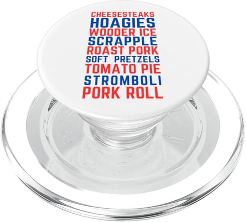 Philadelphia Philly Foods Cheesesteaks Wooder Ice Hoagies PopSockets PopGrip für MagSafe Philadelphia Philly Foods Cheesesteaks Wooder Ice Hoagies PopSockets PopGrip für MagSafe von Philadelphia Cheesesteaks at VintagePhilly Designs