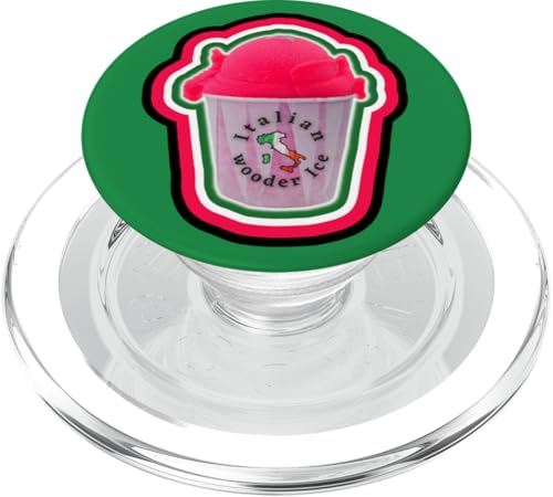 Philly Italian Wooder Ice Lustiges Philadelphia Slang Water Ice PopSockets PopGrip für MagSafe von Philadelphia Cheesesteaks at VintagePhilly Designs