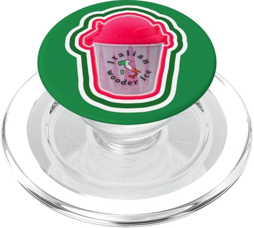 Philly Italian Wooder Ice Lustiges Philadelphia Slang Water Ice PopSockets PopGrip für MagSafe Philly Italian Wooder Ice Lustiges Philadelphia Slang Water Ice PopSockets PopGrip für MagSafe von Philadelphia Cheesesteaks at VintagePhilly Designs