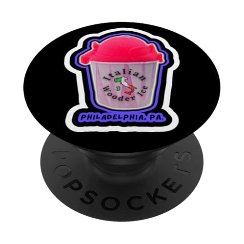 Philly Wooder Ice Funny Philadelphia Slang Italienisches Wassereis PopSockets Klebender PopGrip Philly Wooder Ice Funny Philadelphia Slang Italienisches Wassereis PopSockets Klebender PopGrip von Philadelphia Cheesesteaks at VintagePhilly Designs