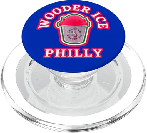 Philly Wooder Ice Funny Philadelphia Slang Italienisches Wassereis PopSockets PopGrip für MagSafe von Philadelphia Cheesesteaks at VintagePhilly Designs