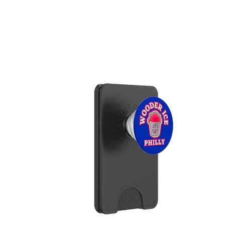 Philly Wooder Ice Funny Philadelphia Slang Italienisches Wassereis PopSockets PopWallet für MagSafe von Philadelphia Cheesesteaks at VintagePhilly Designs