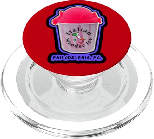 Philly Wooder Ice Lustiger Philadelphia Slang für Wassereis PopSockets PopGrip für MagSafe von Philadelphia Cheesesteaks at VintagePhilly Designs