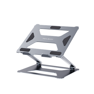 Philbert - Laptop/Tablet Stand/Desk Universal w/key, Silver von Philbert