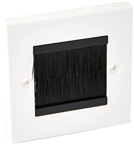 Philex 70435R Wandblende zur Kabelführung, mit Bürsteneinsätzen, einfache Breite Philex 70435R Wandblende zur Kabelführung, mit Bürsteneinsätzen, einfache Breite von Philex