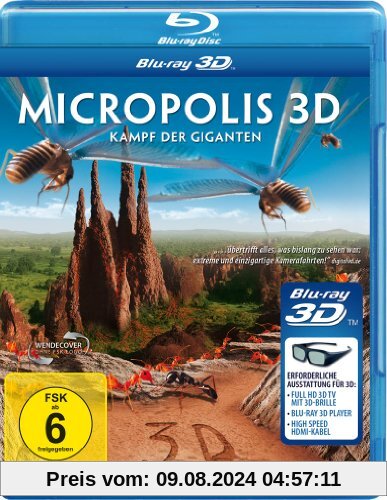 Micropolis 3D - Kampf der Giganten [Blu-ray 3D] von Philippe Calderon