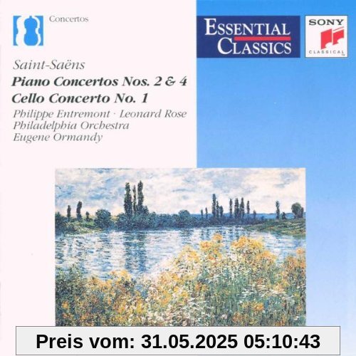 Klavierkonzerte 2 und 4 / Cellokonzert 1 von Philippe Entremont