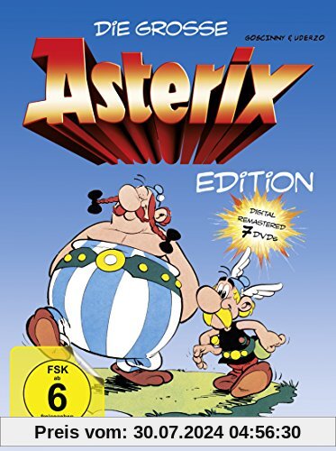 Die große Asterix - Edition (7 Discs, Digital Remastered) von Philippe Grimond