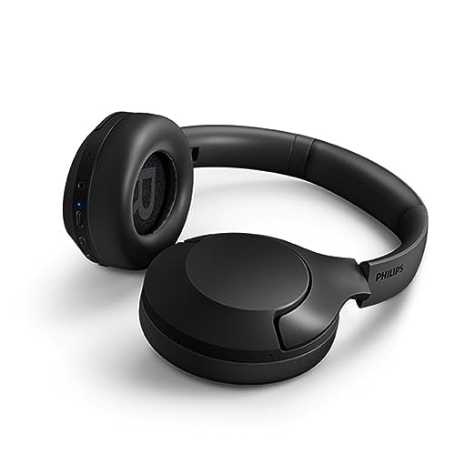 PHILIPS Audio Audio TAH8506BK Kabellose Over Ear Kopfhörer mit Noise Cancelling Pro, Schwarz, TAH8506BK/00, Einheitsgröße von PHILIPS