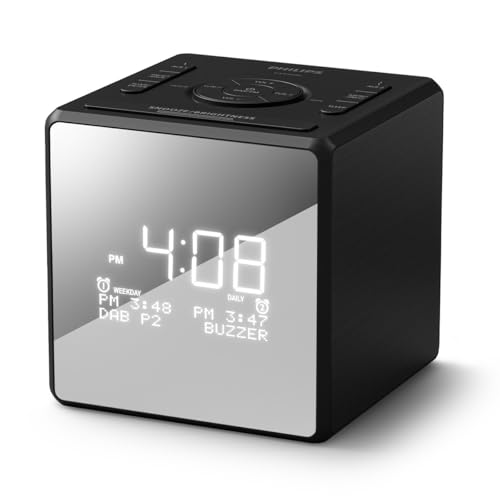 Philips TAR4600 Dual Alarm DAB/FM Radiowecker mit USB-C-Ladeanschluss Philips TAR4600 Dual Alarm DAB/FM Radiowecker mit USB-C-Ladeanschluss von Philips Audio