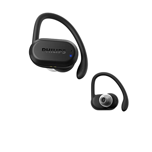TAA7306/00 Philips kabellose Sport Kopfhörer, kabellose In-Ear-Kopfhörer, Sportkopfhörer Bluetooth, bis zu 24 Stunden Spielzeit, Kopfhörer mit Mikrofon, drahtlose Kopfhörer zum Joggen von Philips Audio