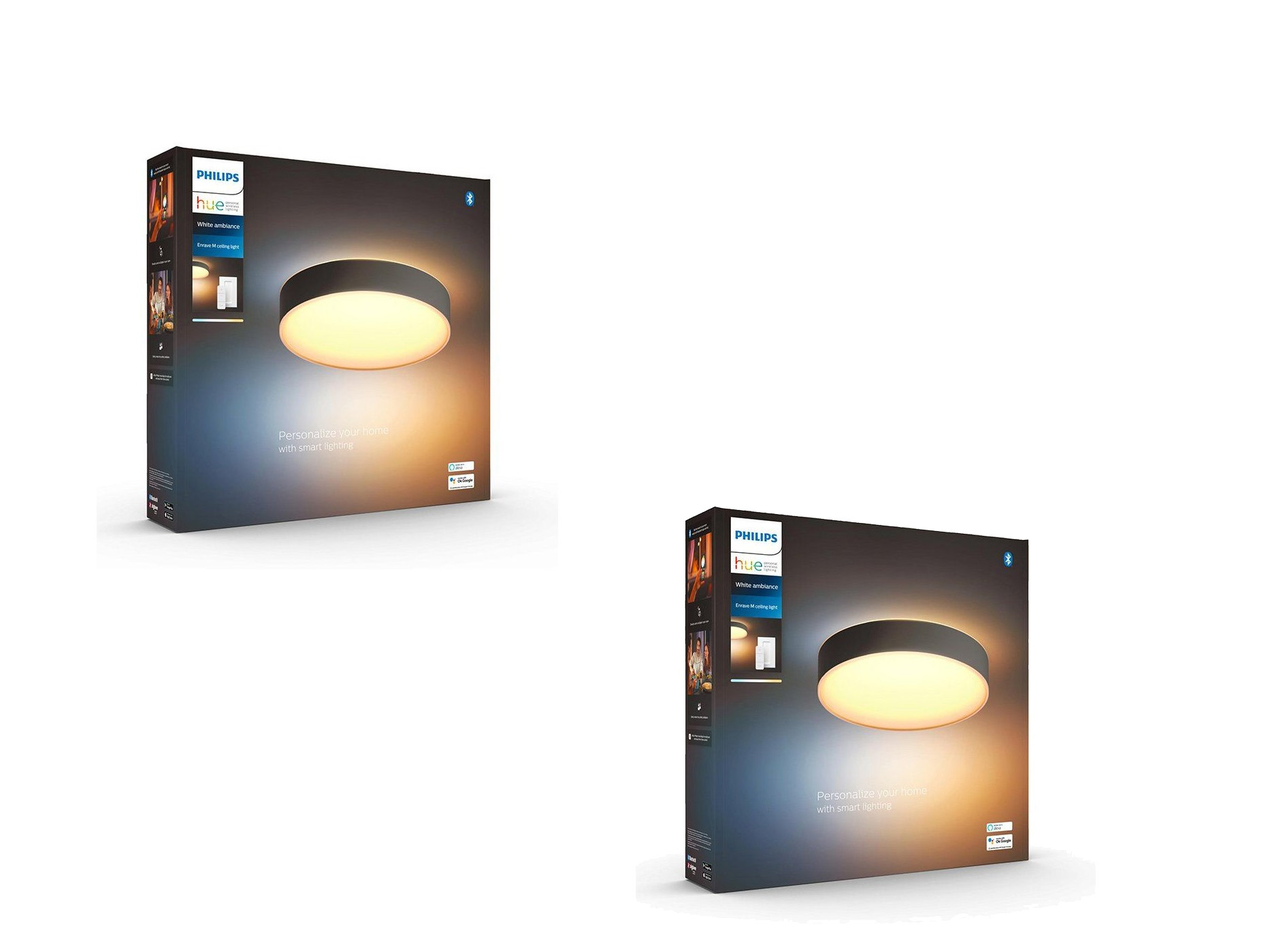 Philips Hue - 2x Enrave Deckenleuchte - Bündel Philips Hue - 2x Enrave Deckenleuchte - Bündel von Philips Hue