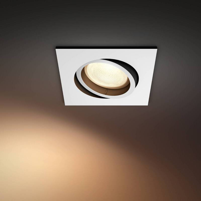 Philips Hue Centura LED-Einbauspot eckig, weiß von Philips Hue