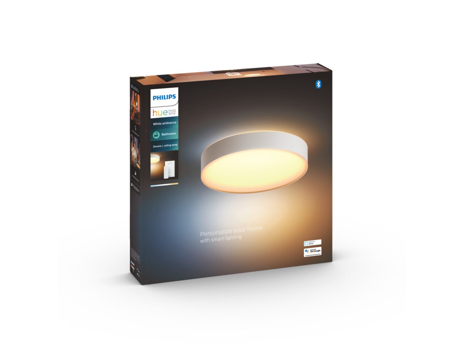 Philips Hue - Devere Große Deckenleuchte - White Ambiance Philips Hue - Devere Große Deckenleuchte - White Ambiance von Philips Hue