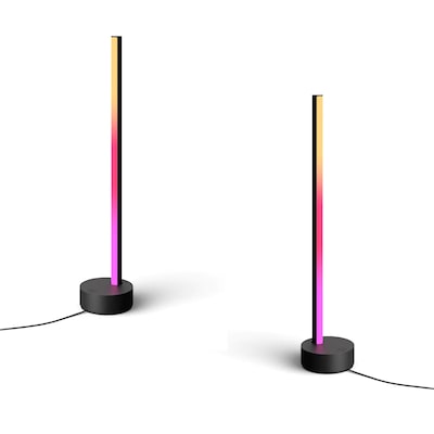 Philips Hue Gradient Signe Tischleuchte schwarz, 2er Pack Philips Hue Gradient Signe Tischleuchte schwarz, 2er Pack von Philips Hue
