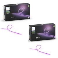Philips Hue Lightstrip Outdoor 5m White & Col. Amb. 1600lm BT, 2er Pack Philips Hue Lightstrip Outdoor 5m White & Col. Amb. 1600lm BT, 2er Pack von Philips Hue
