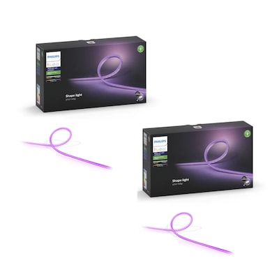 Philips Hue Lightstrip Outdoor 5m White & Col. Amb. 1600lm BT, 2er Pack Philips Hue Lightstrip Outdoor 5m White & Col. Amb. 1600lm BT, 2er Pack von Philips Hue