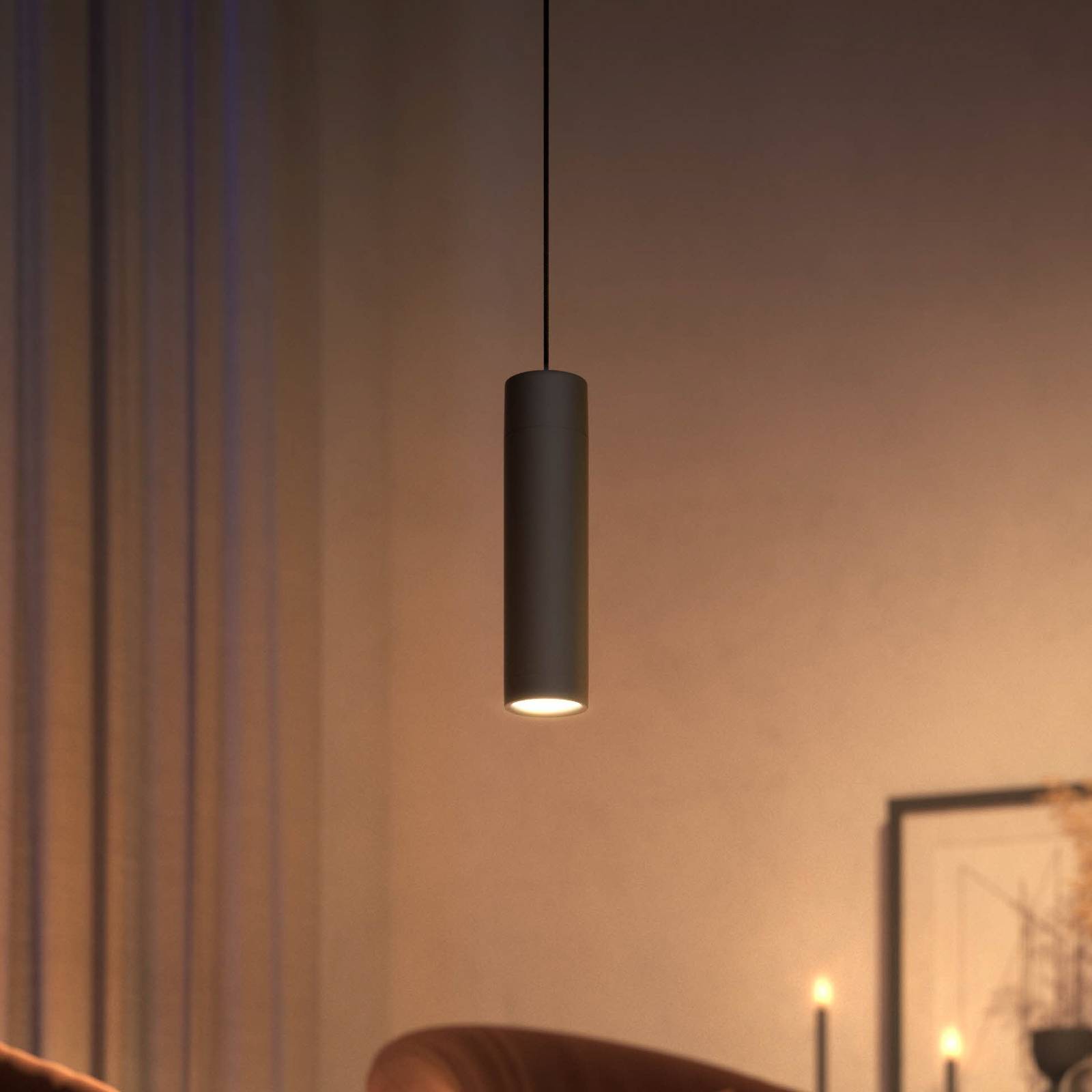 Philips Hue Perifo LED-Pendel Erweiterung, schwarz Philips Hue Perifo LED-Pendel Erweiterung, schwarz von Philips Hue