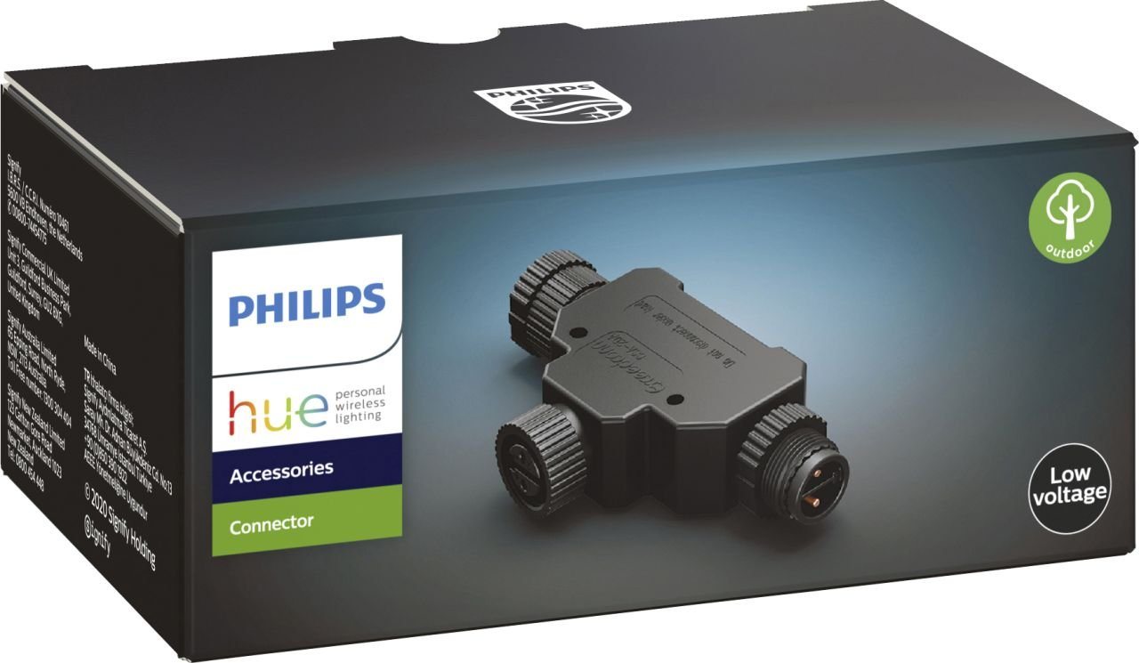 Philips Hue Philips Hue T-Stecker Outdoor schwarz Elektro-Adapter Philips Hue Philips Hue T-Stecker Outdoor schwarz Elektro-Adapter von Philips Hue