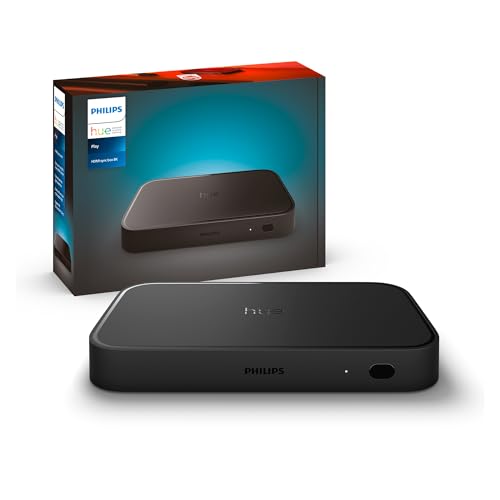 Philips Hue Play HDMI-Synchronisationsbox 8K - Synchronisiert bis zu 10 Hue Lampen mit Games, Filmen und Musik - Erfordert Hue Bridge - Unterstützt Dolby Vision HDR10+ Philips Hue Play HDMI-Synchronisationsbox 8K - Synchronisiert bis zu 10 Hue Lampen mit Games, Filmen und Musik - Erfordert Hue Bridge - Unterstützt Dolby Vision HDR10+ von Philips Hue