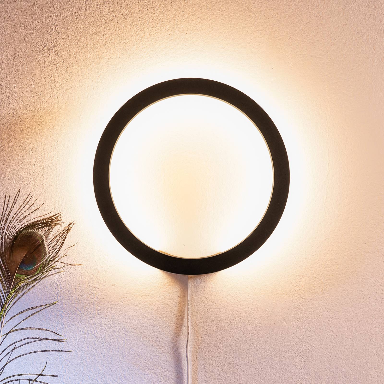 Philips Hue Sana LED-Wandleuchte, RGBW, schwarz von Philips Hue