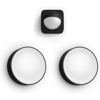 Philips Hue Wandleuchte Daylo 2er-Pack + Outdoor Sensor Philips Hue Wandleuchte Daylo 2er-Pack + Outdoor Sensor von Philips Hue