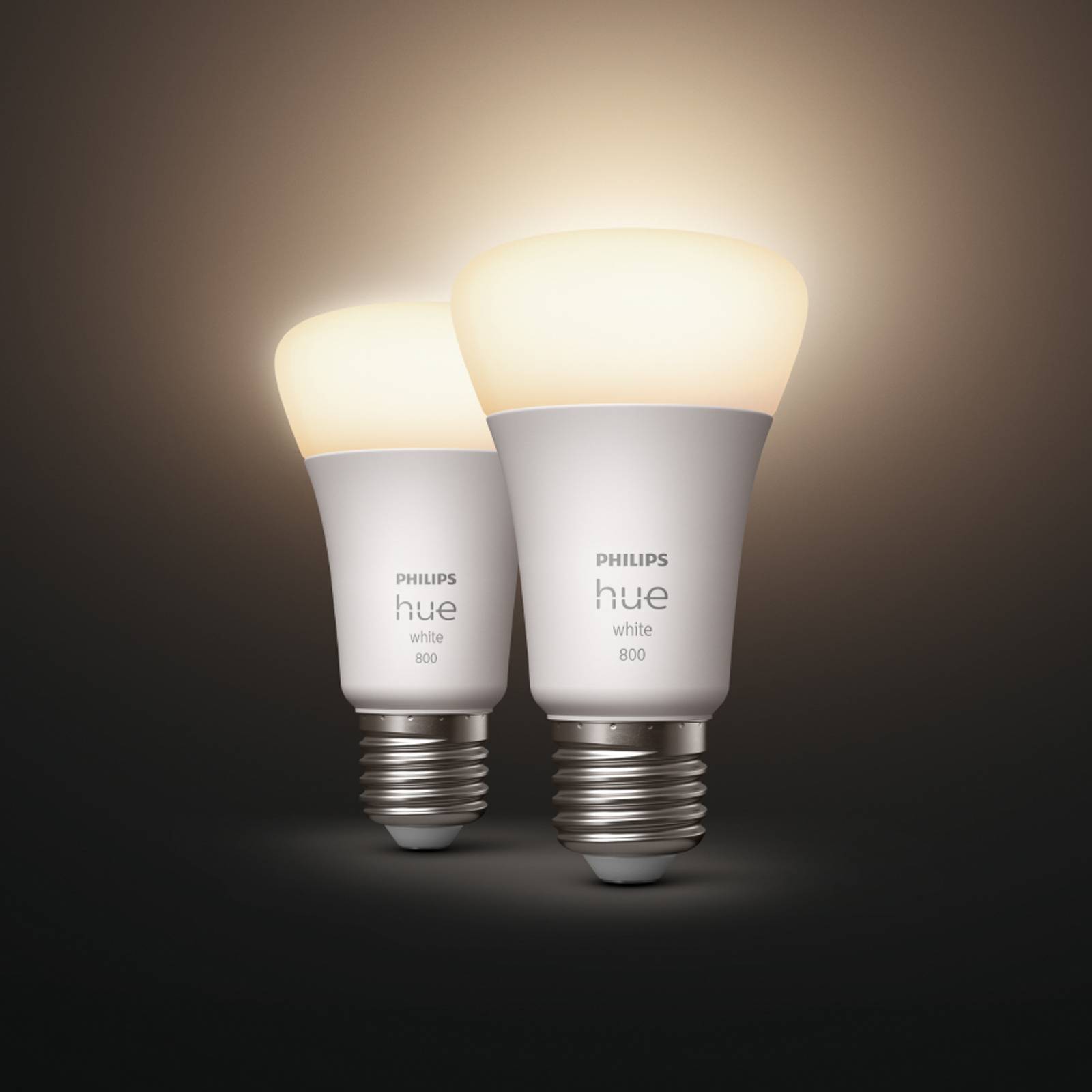 Philips Hue White 9W E27 LED-Lampe, 2er-Set von Philips Hue