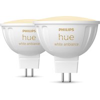 Philips Hue White Amb. MR16 LED Lampe Doppelpack 2x400lm - Weiß Philips Hue White Amb. MR16 LED Lampe Doppelpack 2x400lm - Weiß von Philips Hue