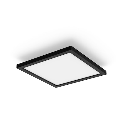 Philips Hue White Ambiance Aurelle Deckenleuchte sw + Dimmschalter • 30x30cm von Philips Hue