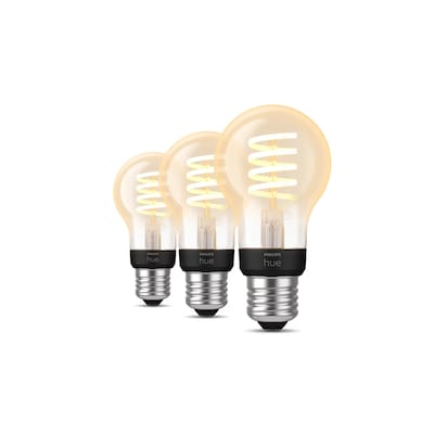 Philips Hue White Ambiance E27 A60 Dreierpack Filament 550lm von Philips Hue