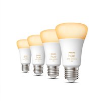 Philips Hue White Ambiance E27 Viererpack 800lm - weiß von Philips Hue