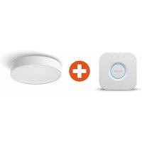 Philips Hue White Ambiance Enrave Deckenleuchte + Hue Bridge Philips Hue White Ambiance Enrave Deckenleuchte + Hue Bridge von Philips Hue