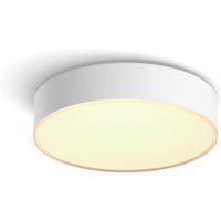 Philips Hue White Ambiance Enrave Deckenleuchte S 1220lm + Dimmschalter - Weiß von Philips Hue