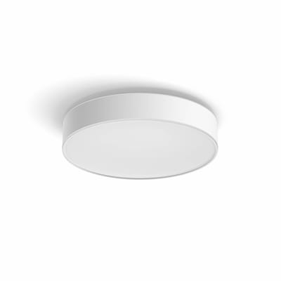 Philips Hue White Ambiance Enrave Deckenleuchte rund weiß + Dimmschalter • M Philips Hue White Ambiance Enrave Deckenleuchte rund weiß + Dimmschalter • M von Philips Hue