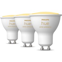 Philips Hue White Ambiance GU10 Dreierpack 350lm - weiß von Philips Hue