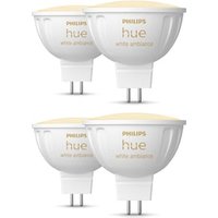 Philips Hue White Ambiance MR16 LED-Lampe 400lm, 4er Pack von Philips Hue