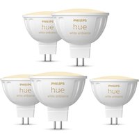 Philips Hue White Ambiance MR16 LED-Lampe 400lm, 5er Pack von Philips Hue