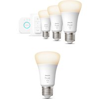 Philips Hue White E27 Bluetooth Starter Kit + White E27 Bluetooth Lampe von Philips Hue