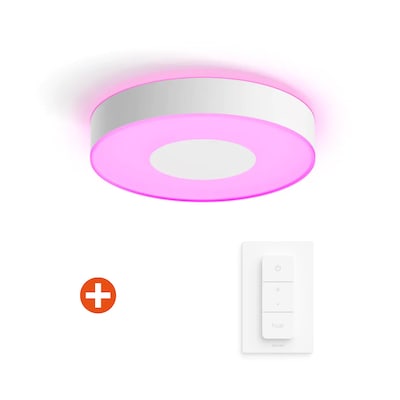 Philips Hue White & Col. Amb. Xamento Deckenleuchte M weiß 2400lm inkl. Dimmer von Philips Hue