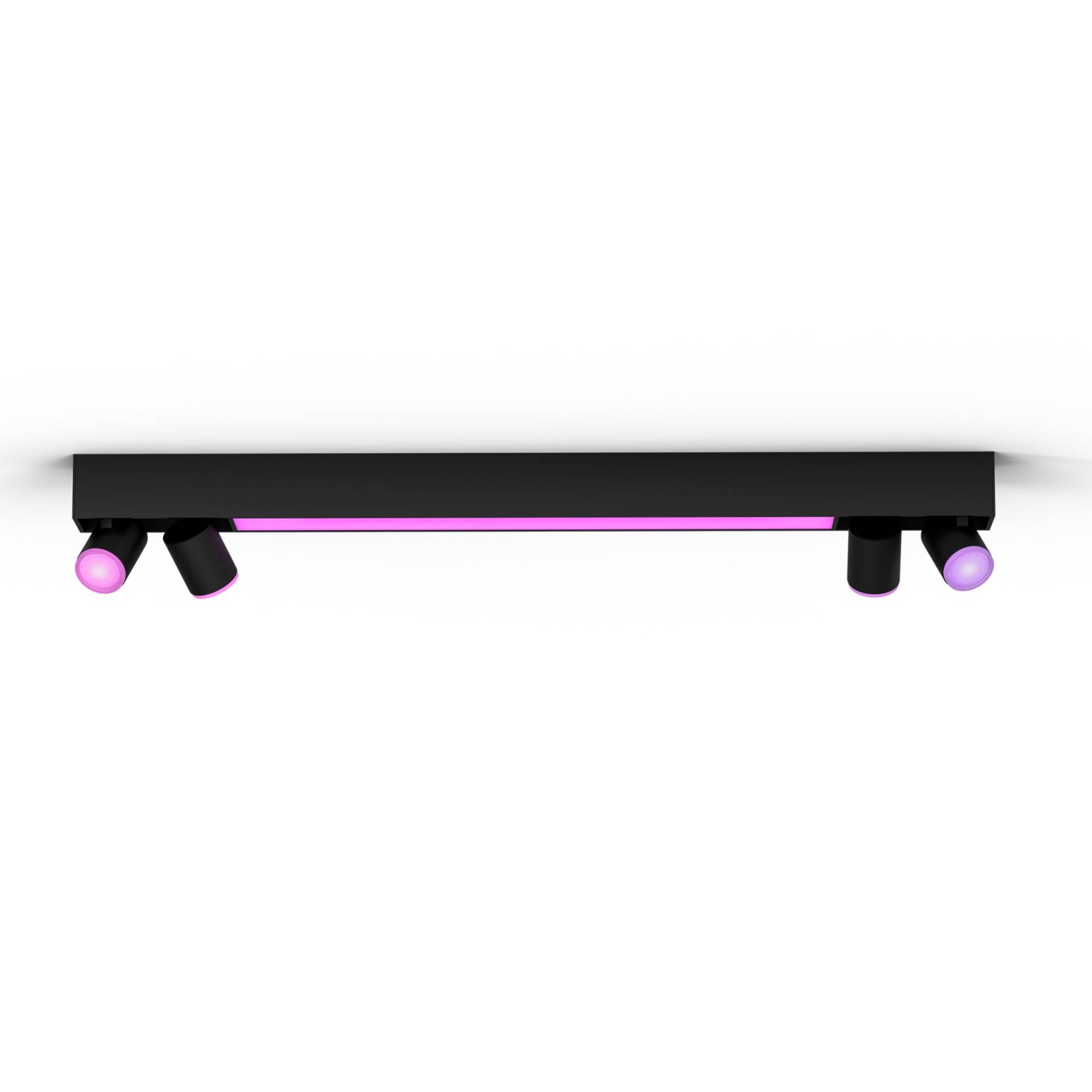 Philips Hue White & Color Ambiance Centris 4er Deckenspot - Schwarz Philips Hue White & Color Ambiance Centris 4er Deckenspot - Schwarz von Philips Hue