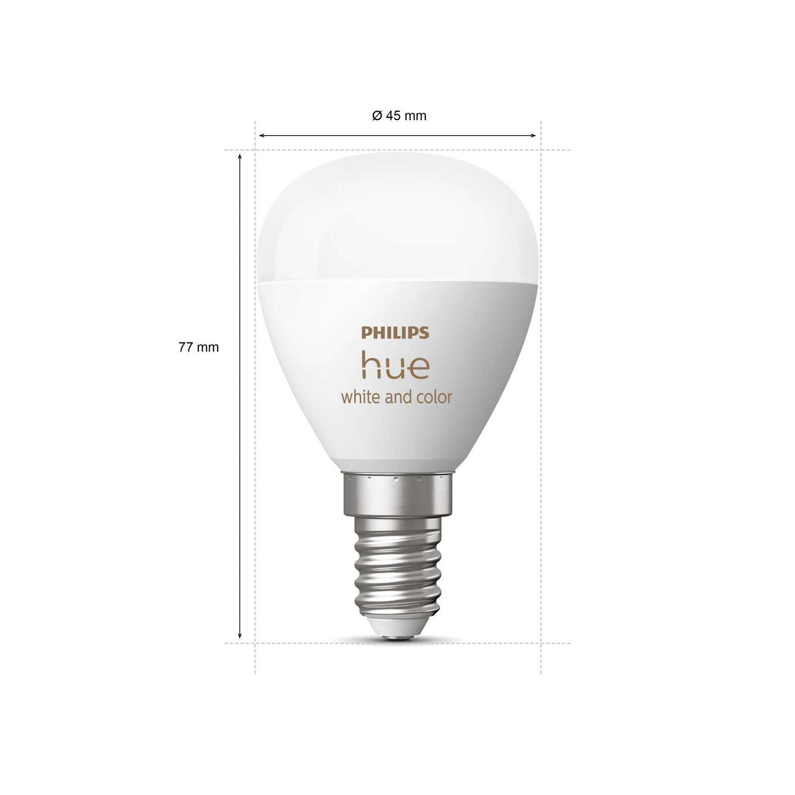 Philips Hue White&Color Ambiance E14 5,1W 2er-Set von Philips Hue