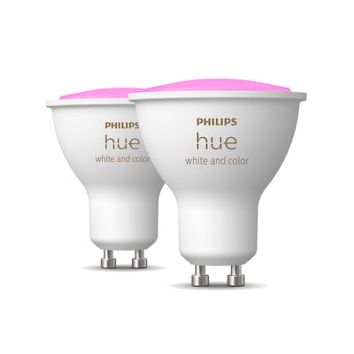 Philips Hue White & Color Ambiance GU10 350lm, 2er Pack von Philips Hue