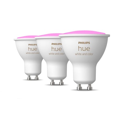 Philips Hue White & Color Ambiance GU10 350lm, 3er Pack von Philips Hue