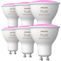 Philips Hue White & Color Ambiance GU10 350lm, 6er Pack von Philips Hue